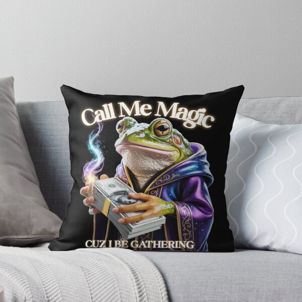 Item preview, Call Me Magic Frog — Cuz I Be Gathering V10 designed and sold by DarylWelsh2024.