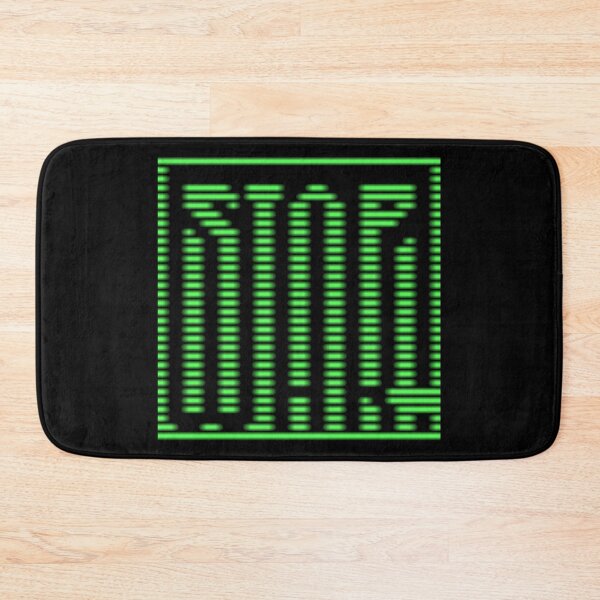 Item preview, Stop War! retro slogan - 80s green screen terminal designed and sold by MoMoJaJa.