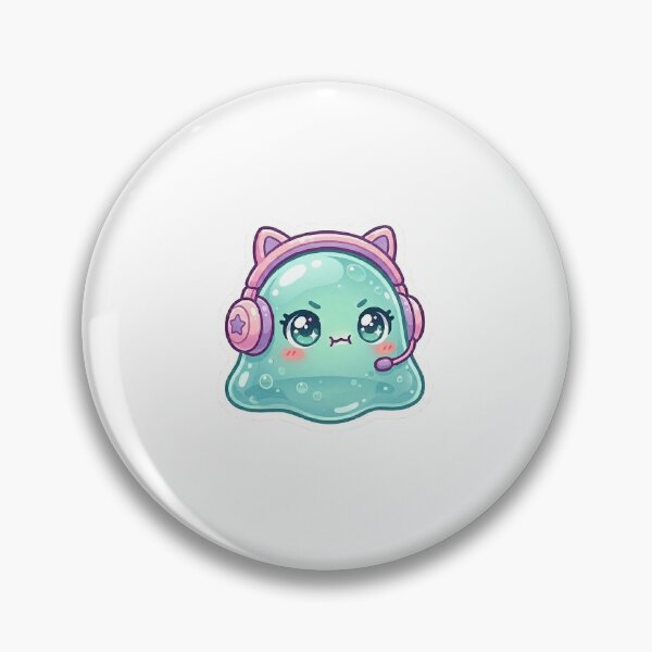 Item preview, Focused Gamer Slime designed and sold by Stickersmi.