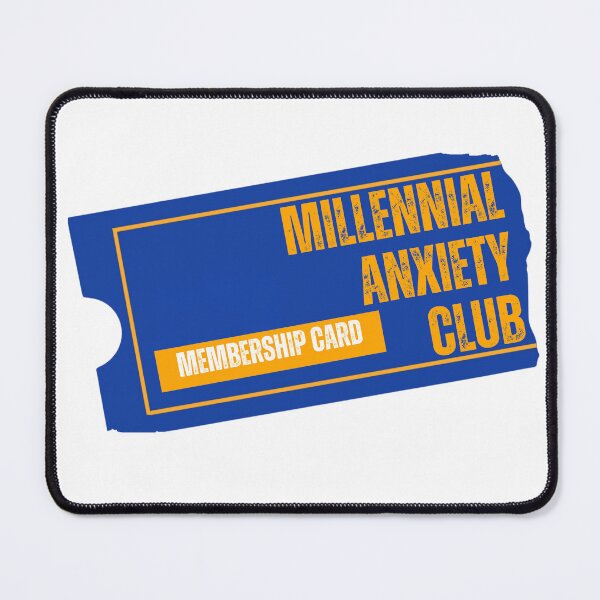 Item preview, Millennial Anxiety Club VHS Card designed and sold by coryivycreation.