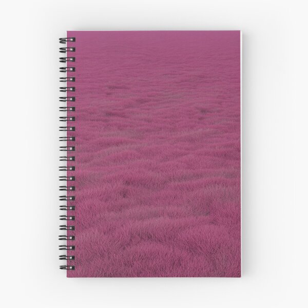 Item preview, Magenta Grass Field – Minimalist Abstract Landscape designed and sold by Midnight Veil Designs.