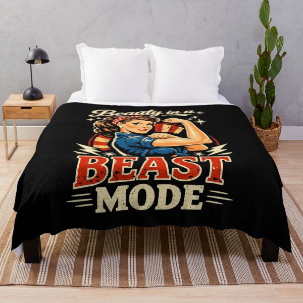 Item preview, Pin-Up Beast Mode: Beauty meets Muscle Retro designed and sold by Pineapple-Tree.