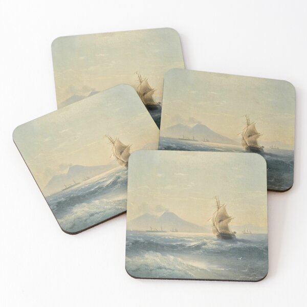 Item preview, The Bay of Naples with Mount Vesuvius designed and sold by SharonTheFirst.