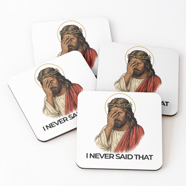 Item preview, I Never Said That Funny Christian Jesus  designed and sold by Thread&Fable.
