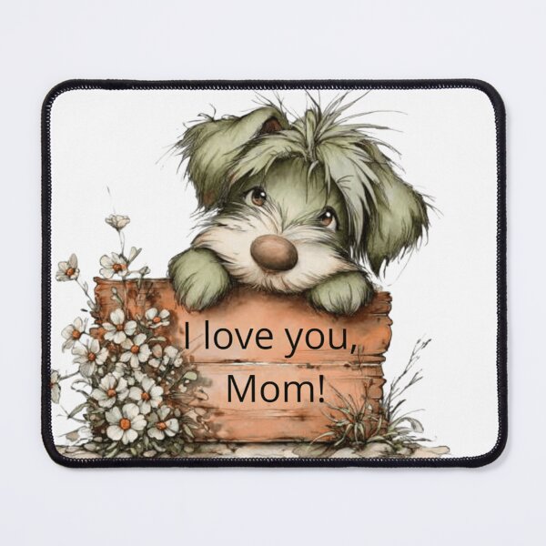 Item preview, I love you, Mom! designed and sold by Niespodzianki.