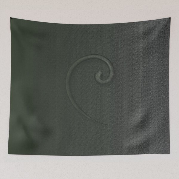 Item preview, Gray snake in the form of a gold spiral with a green gradient designed and sold by Cherevan.