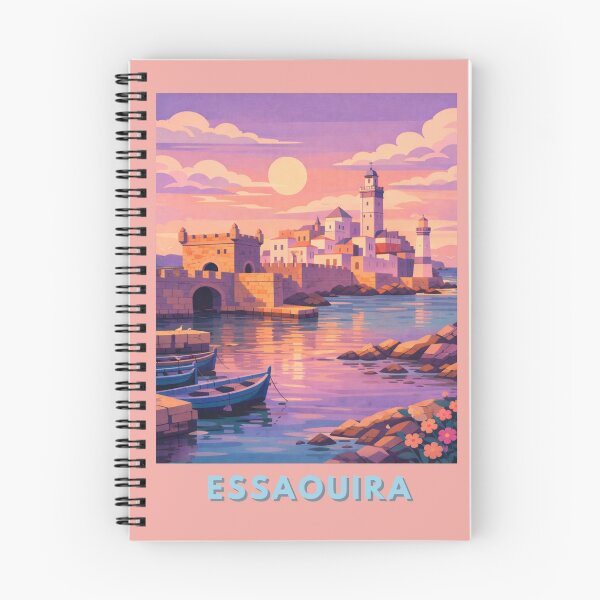 Item preview, Essaouira Morocco Vintage Travel Poster designed and sold by MatthewHeights.