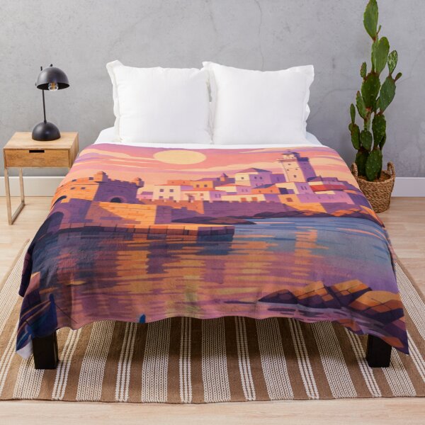 Item preview, Essaouira Morocco Vintage Travel Poster designed and sold by MatthewHeights.