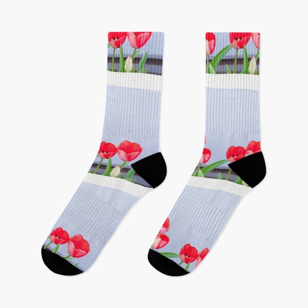 Item preview, Five Red Tulips designed and sold by metriognome.