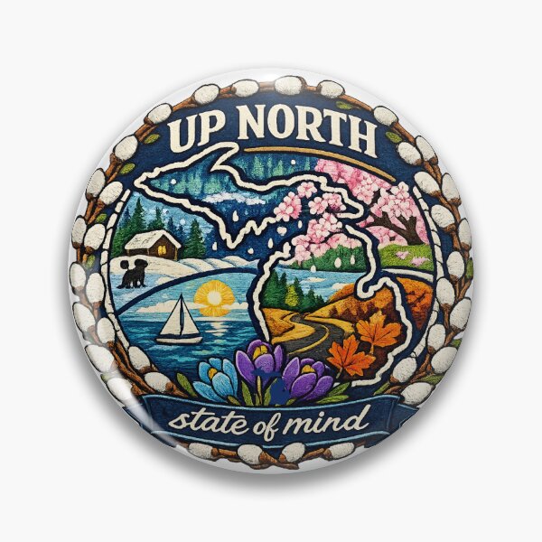 Item preview, Up North State of Mind  designed and sold by FreshWaterWares.
