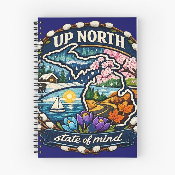 Item preview, Up North State of Mind  designed and sold by FreshWaterWares.