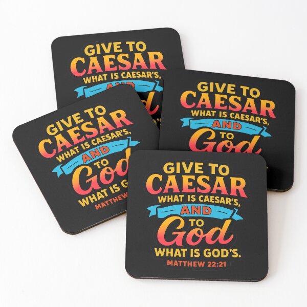 Item preview, Matthew 22:21 Give to Caesar what is Caesar’s designed and sold by plushism.
