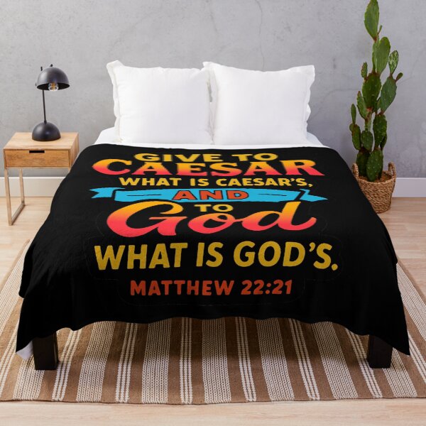 Item preview, Matthew 22:21 Give to Caesar what is Caesar’s designed and sold by plushism.