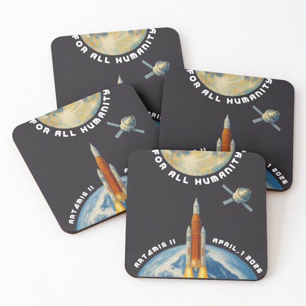 Item preview, Artemis Moon Mission SLS Rocket and Orion Spacecraft Illustration designed and sold by Niji Hibana.