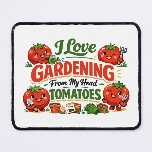 Item preview, I Love Gardening From My Head Tomatoes Shirt designed and sold by Pineapple-Tree.