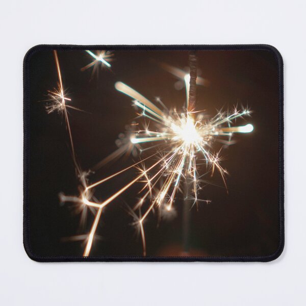 Item preview, Sparkler Burst Close-Up Light Trails Bokeh Night Photography Celebration designed and sold by MDCCo.