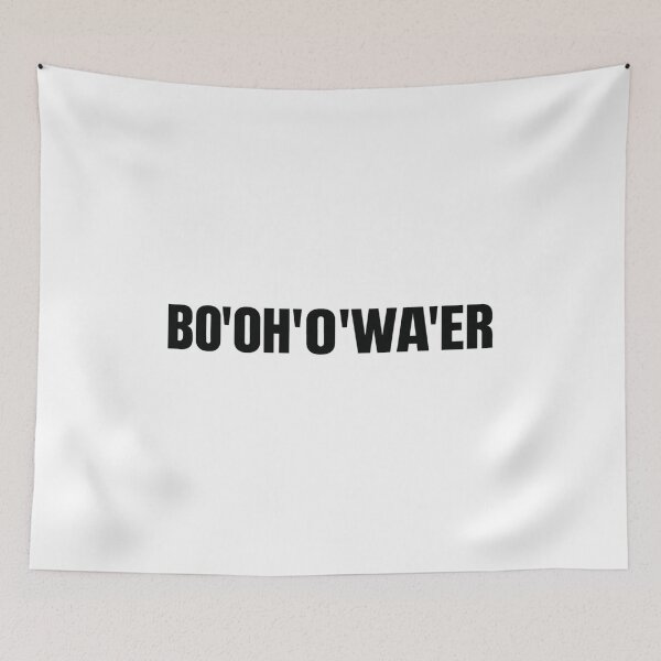 Item preview, Bo'oh'o'wa'er British Accent UK Humor Funny Text designed and sold by adiencarteras.