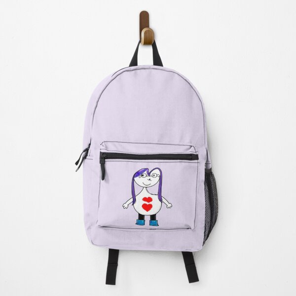 Item preview, Cute Purple Hair Character designed and sold by SoftBeing.