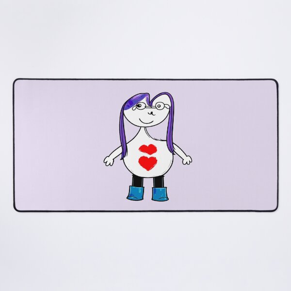Item preview, Cute Purple Hair Character designed and sold by SoftBeing.