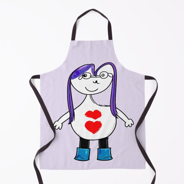 Item preview, Cute Purple Hair Character designed and sold by SoftBeing.