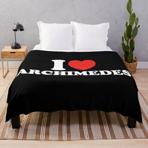 Item preview, I Love Archimedes designed and sold by shitpostee.