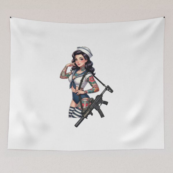 Item preview, Sailor Girl designed and sold by RAWLIFEGRAPHIC.