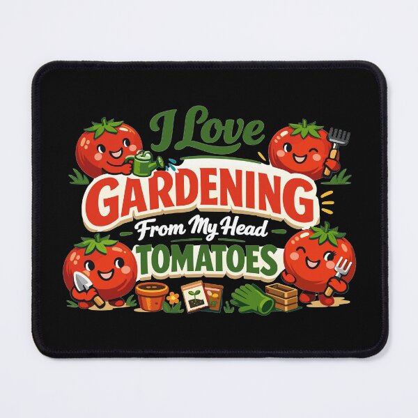 Item preview, I Love Gardening From My Head Tomatoes Shirt designed and sold by Pineapple-Tree.