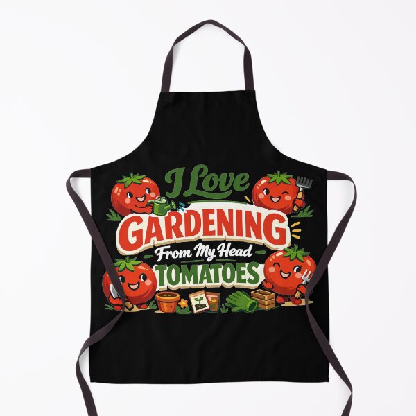 Item preview, I Love Gardening From My Head Tomatoes Shirt designed and sold by Pineapple-Tree.