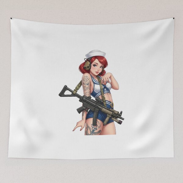 Item preview, Sailor Girl designed and sold by RAWLIFEGRAPHIC.
