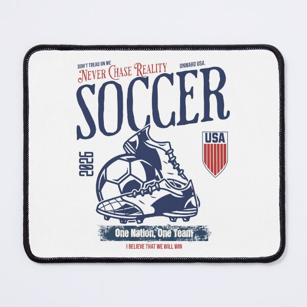 Item preview, USA Soccer 2026 One Nation One Team Football Fan Design designed and sold by Abaseen.