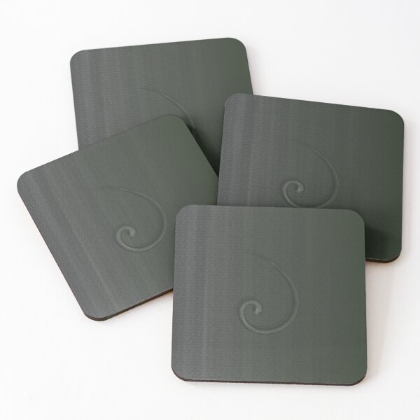 Item preview, Gray snake in the form of a gold spiral with a green gradient designed and sold by Cherevan.