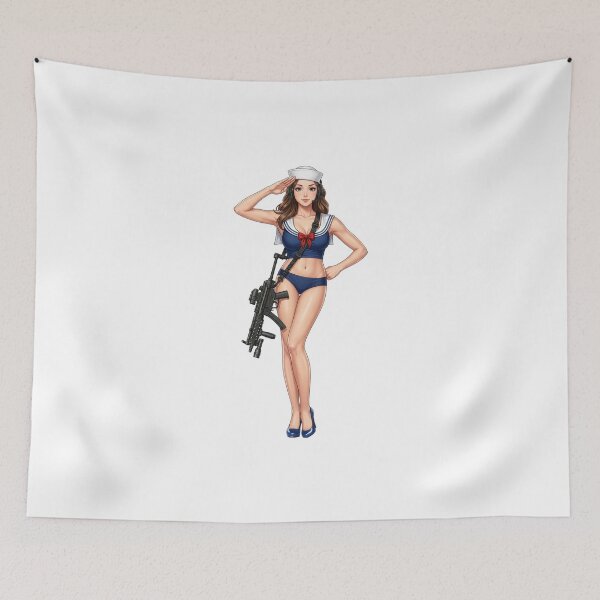 Item preview, Sailor Girl designed and sold by RAWLIFEGRAPHIC.