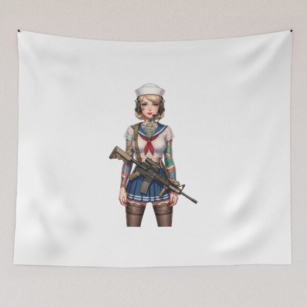 Item preview, Sailor Girl designed and sold by RAWLIFEGRAPHIC.