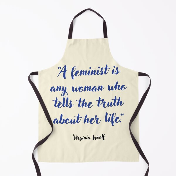 Item preview, A feminist is any woman . . . Virginia Woolf Quotation designed and sold by CharlottePlaceArt.
