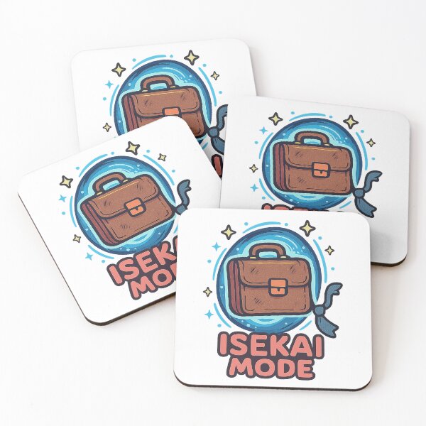 Item preview, Isekai Mode Anime Office Humor Kawaii Tee designed and sold by Roseyteedesigns.