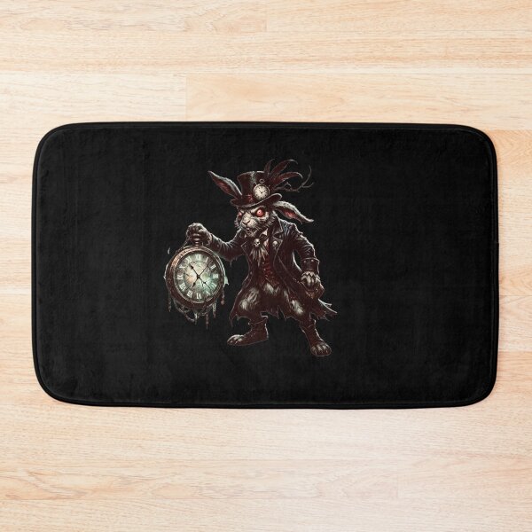 Item preview, Minimalist Goth Rabbit Green Glow Horror designed and sold by MaliceInWonderland.