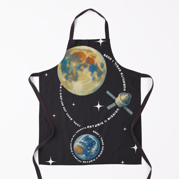Item preview, Artemis Moonbound: Earth to Moon Rocket Journey Space Art designed and sold by Niji Hibana.
