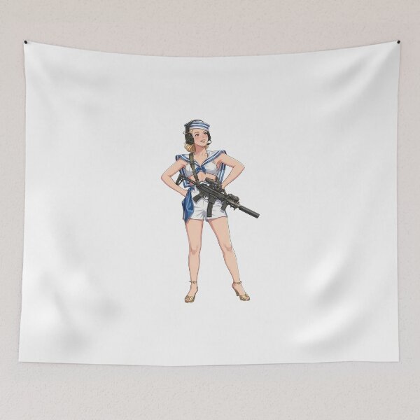 Item preview, Sailor Girl designed and sold by RAWLIFEGRAPHIC.