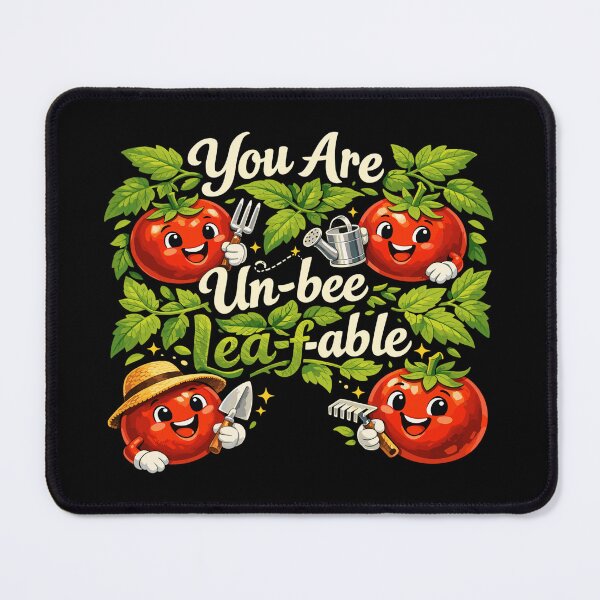 Item preview, Funny Tomato: You Are Un-bee-leaf-able Design designed and sold by Pineapple-Tree.