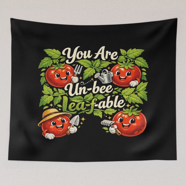 Item preview, Funny Tomato: You Are Un-bee-leaf-able Design designed and sold by Pineapple-Tree.