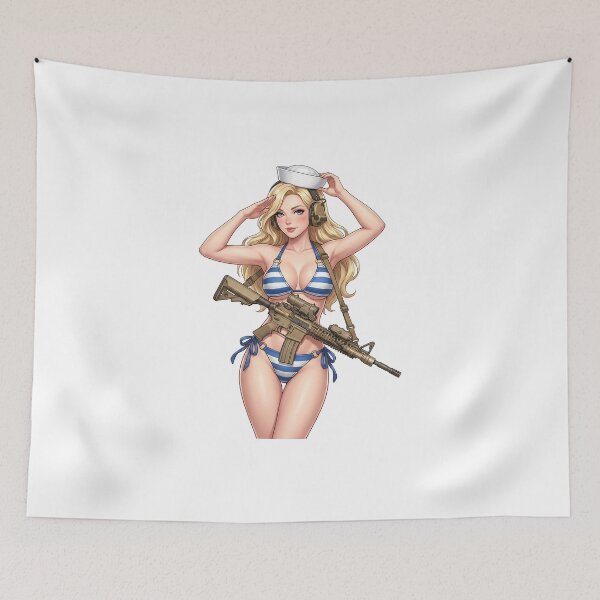 Item preview, Sailor Girl designed and sold by RAWLIFEGRAPHIC.