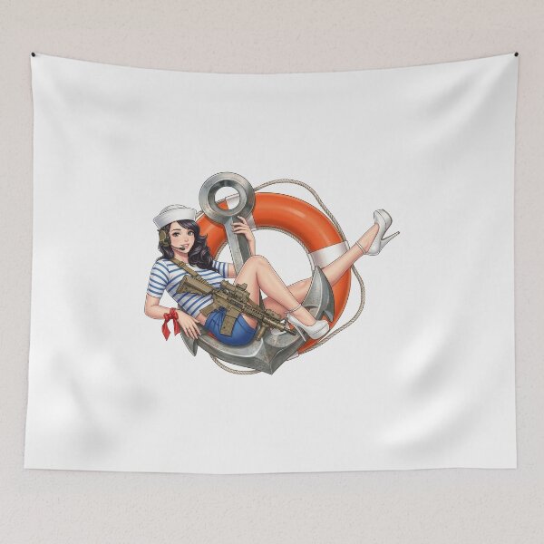 Item preview, Sailor Girl designed and sold by RAWLIFEGRAPHIC.