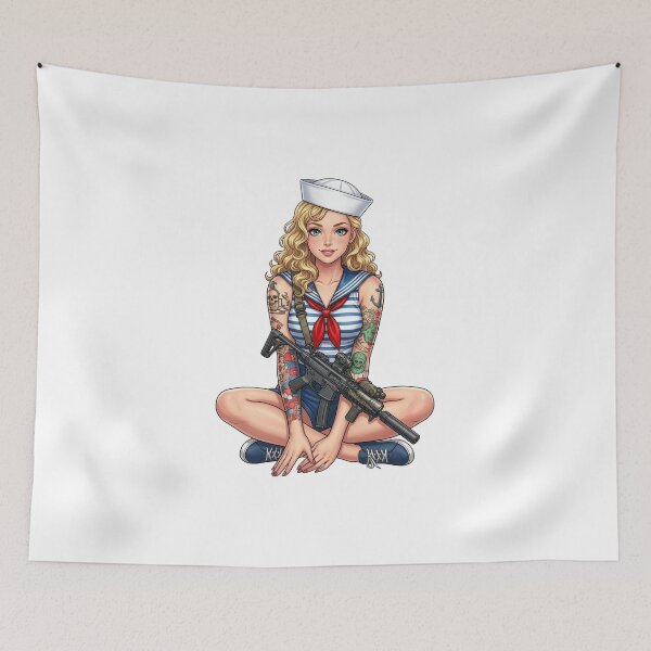 Item preview, Sailor Girl designed and sold by RAWLIFEGRAPHIC.