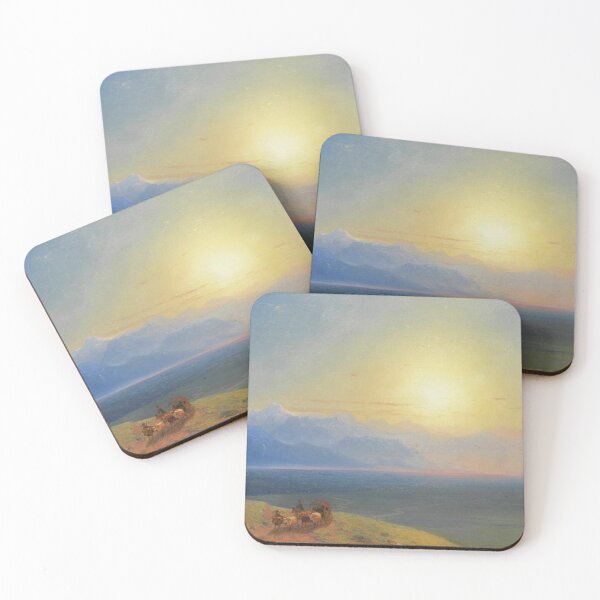 Item preview, View of the Caucasus with Mount Kazbek in the Distance designed and sold by SharonTheFirst.