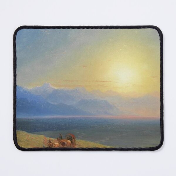 Item preview, View of the Caucasus with Mount Kazbek in the Distance designed and sold by SharonTheFirst.