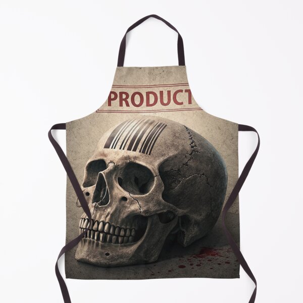 Item preview, Product of Society – Barcode Skull Concept designed and sold by LordOfWear.