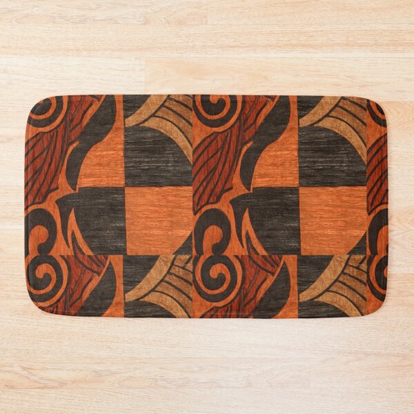 Item preview, Earthy Tribal Patchwork – Tapa Inspired Pattern designed and sold by Salote Faotusia.