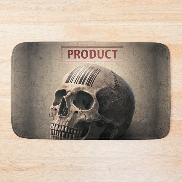 Item preview, Product of Society – Barcode Skull Concept designed and sold by LordOfWear.