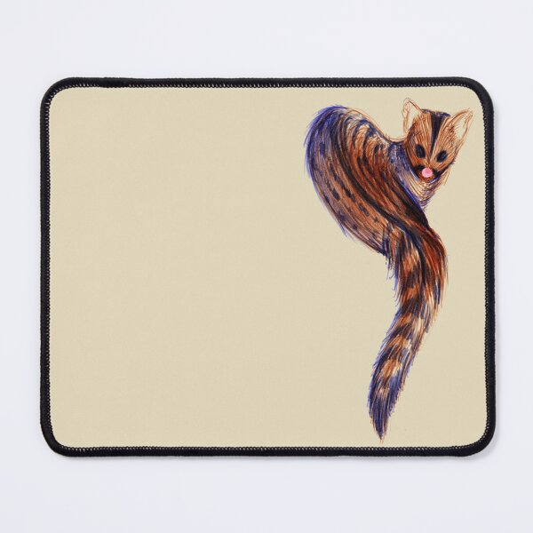 Item preview, Common genet back designed and sold by RyukiArtbook.