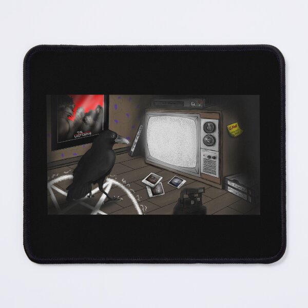 Item preview, Crow TV designed and sold by FrightQueen aka MorticiaArt.